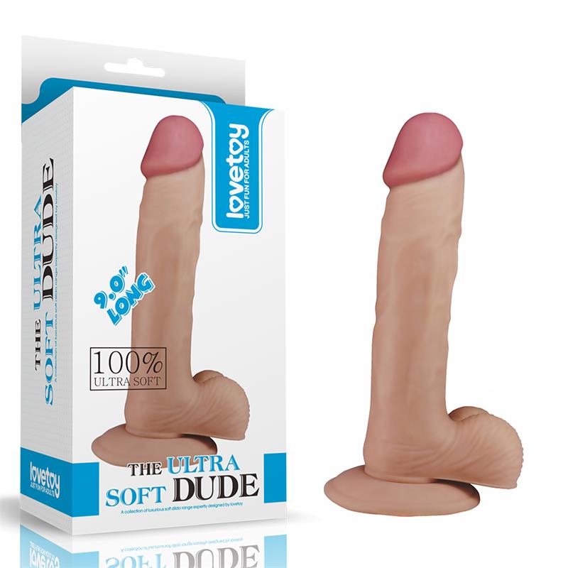 Dildo The Ultra Soft Dude 9 Flesh