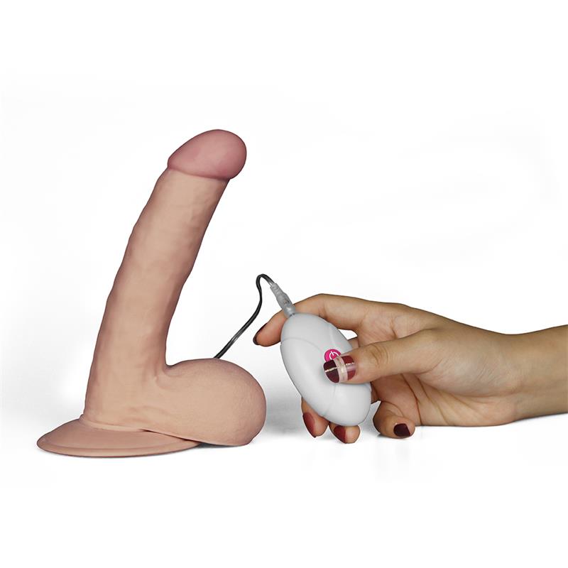 Dildo The Ultra Soft Dude with Vibration 75 Flesh