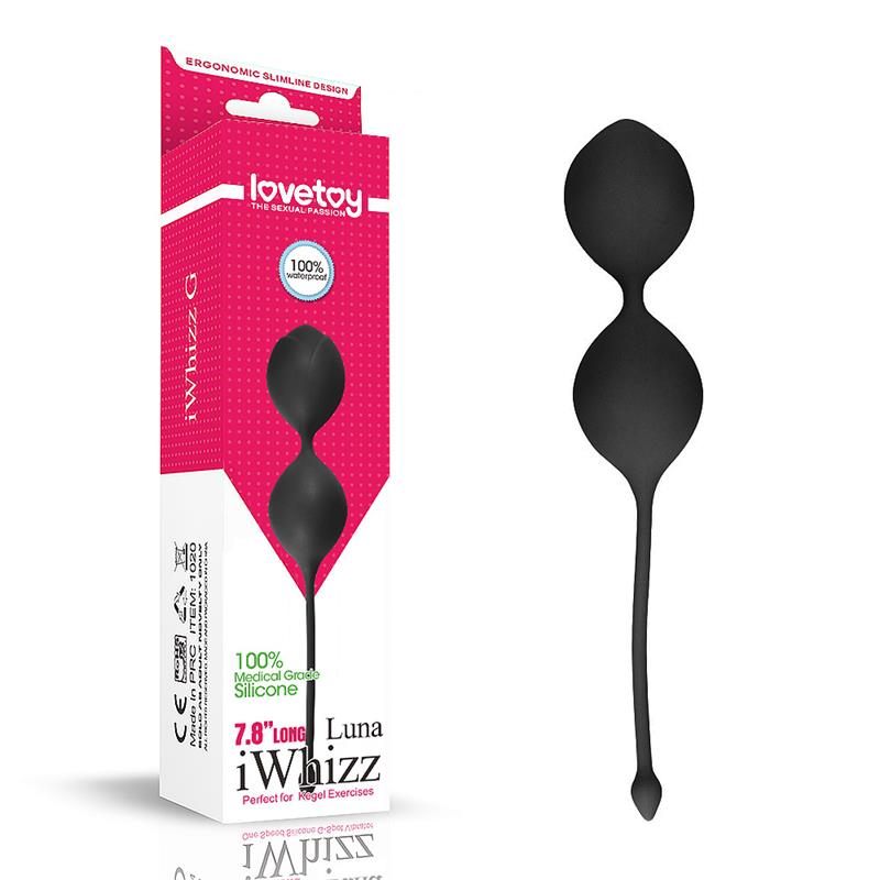 Weighted Kegel Balls iWhizz Luna Black