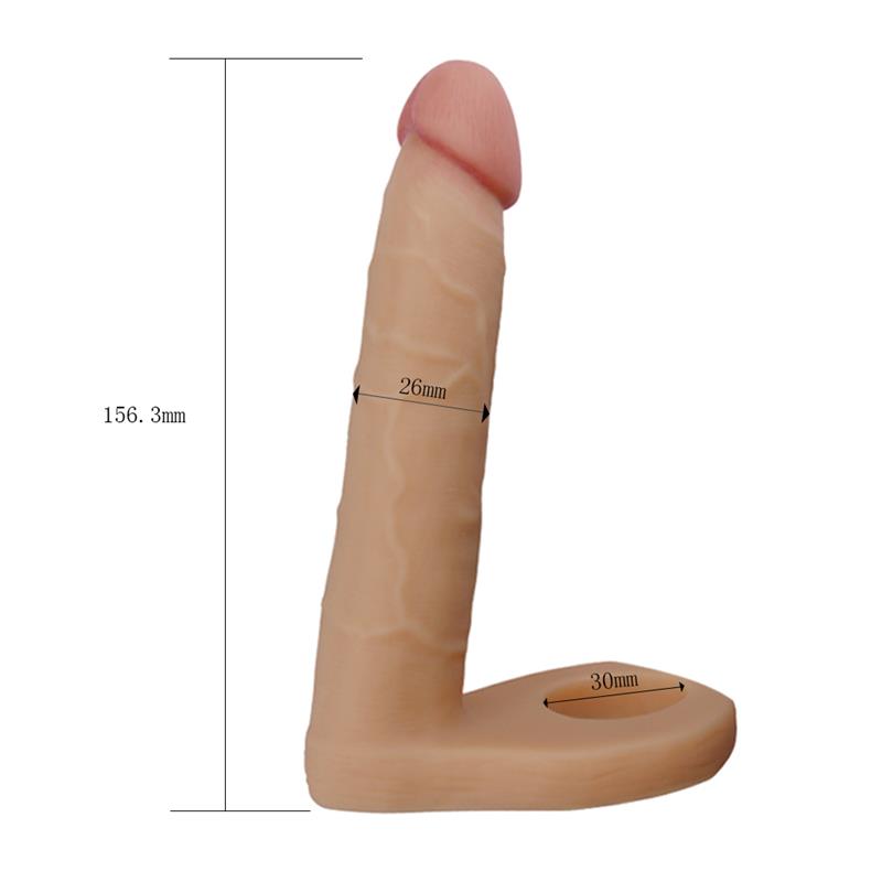 Dildo The Ultra Soft Double 625 Flesh