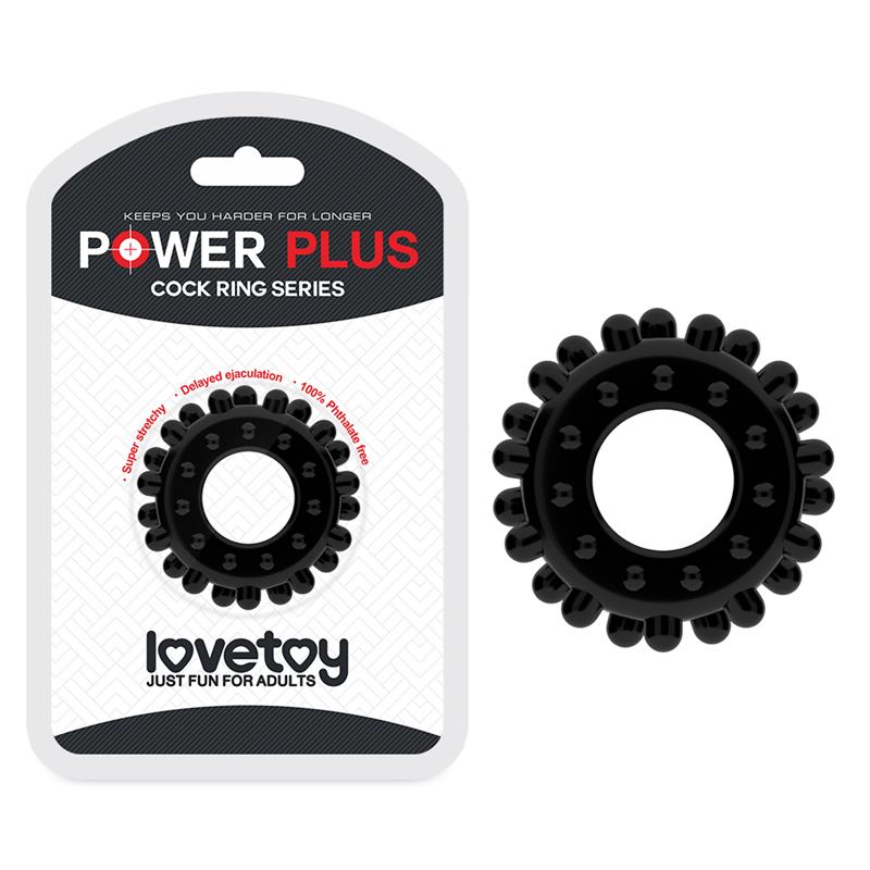 Penis Ring Power Plus Black