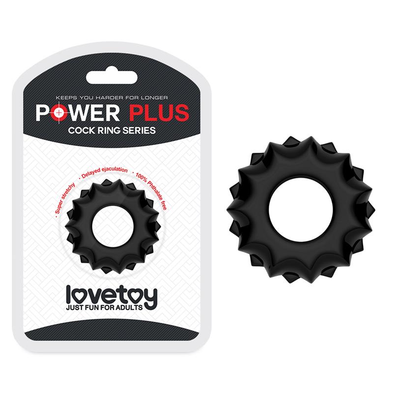 Penis Ring Power Plus Black