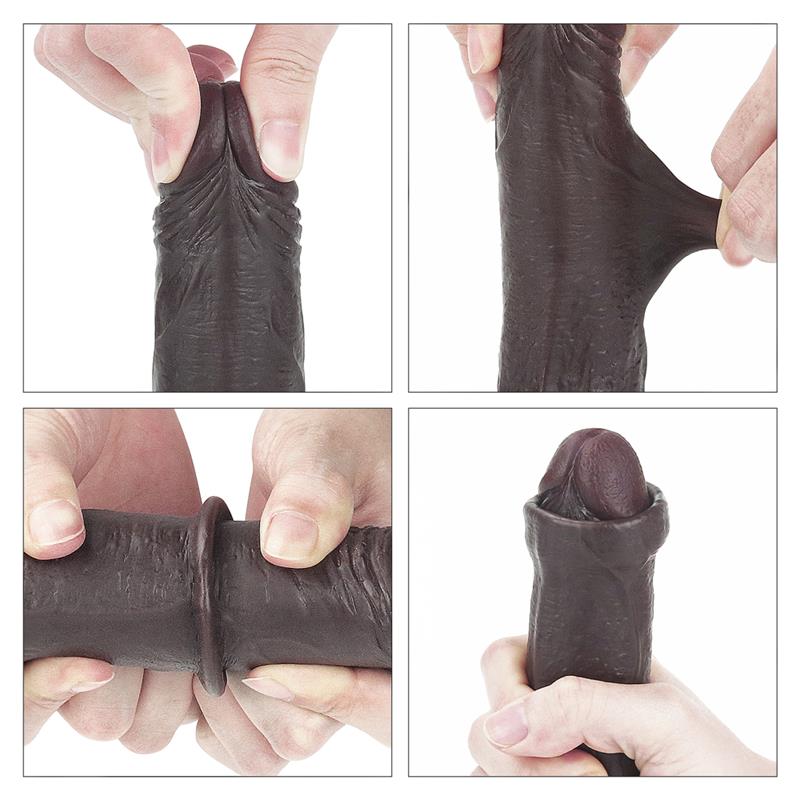 Dildo Sliding 7 Black