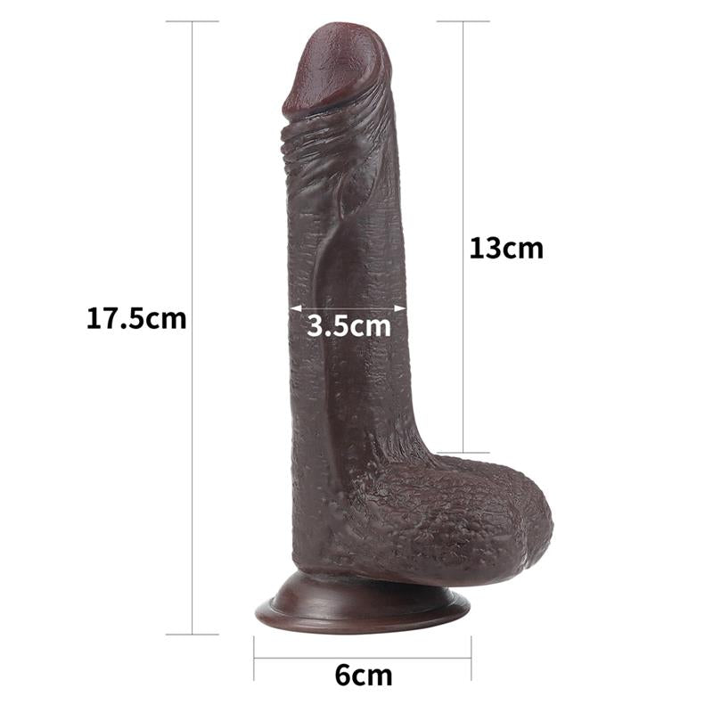 Dildo Sliding 7 Black