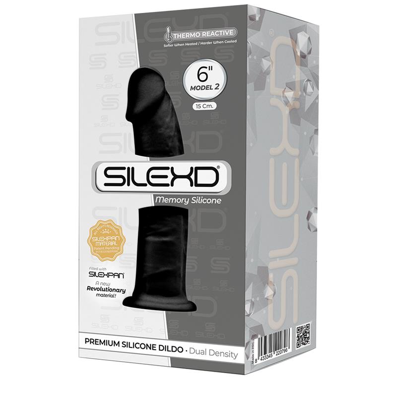 Dildo Dual Density Mod 2 6 Black