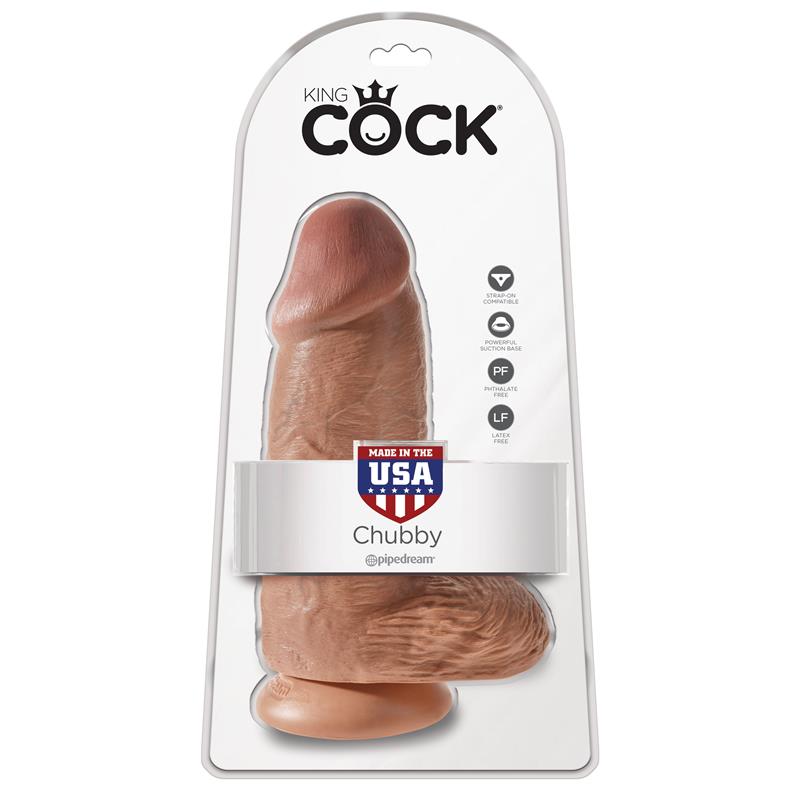 King Cock Chubby 9 Tan