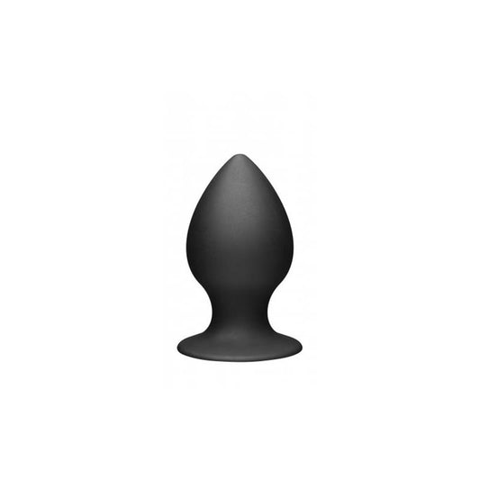 Anal Plug Large Silicone Black