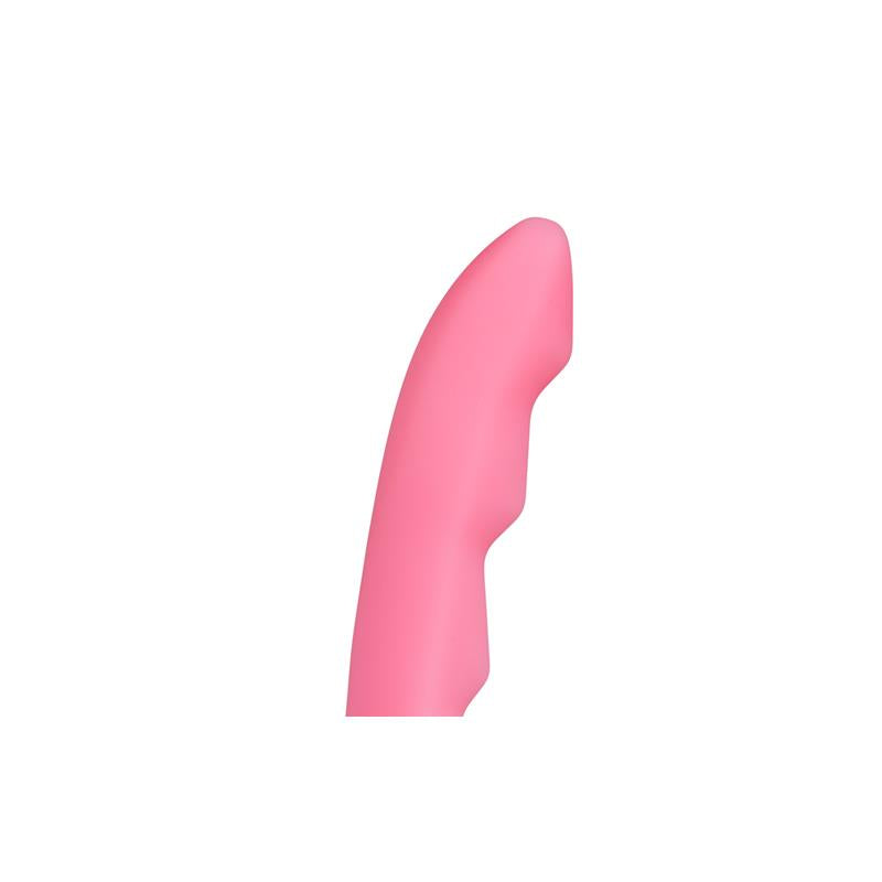 Ripples Silicone Strap On Harness Dildo Pink