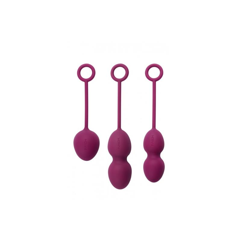 Set of 3 Kegel Balls Nova Violet