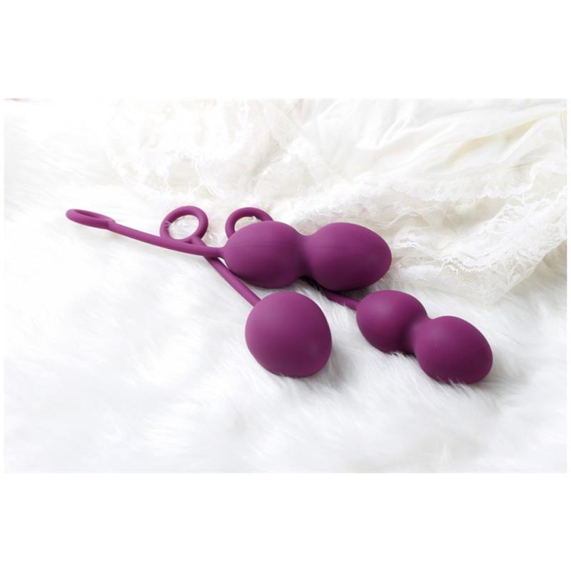 Set of 3 Kegel Balls Nova Violet