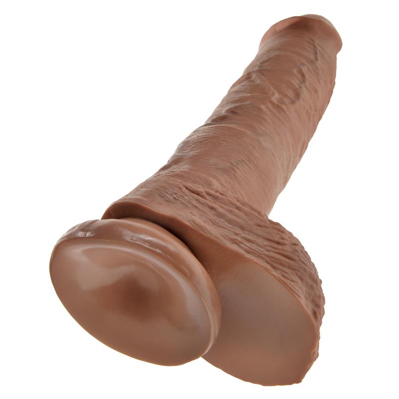 King Cock Cock with Balls 10 Tan