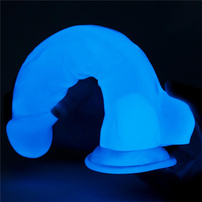 Dildo 85 Lumino Blue Light