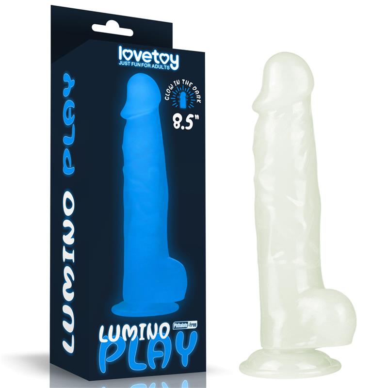 Dildo 85 Lumino Blue Light