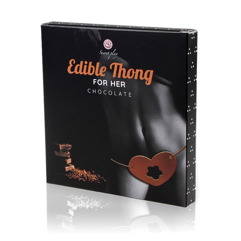 Secret Play Edible Thong Chocolate Flavor For Her