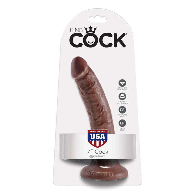 King Cock 1778 cm Cock Brown