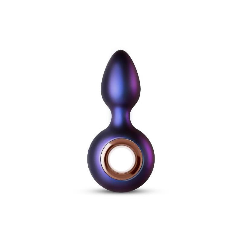 Deep Space Vibrating Butt Plug with Remote Control USB