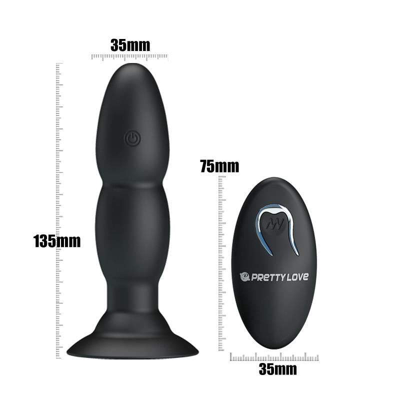 Anal Plug 4 Vibration and Rotation