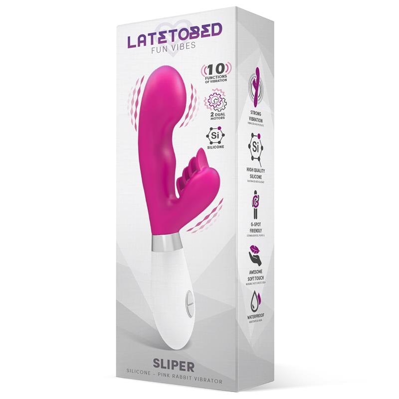 Sliper Rabbit Vibe Silicone Pink