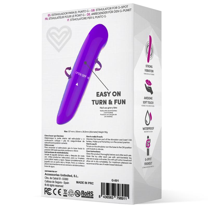 Denzel Stimulator Easy Quick Purple