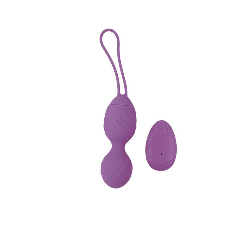 Vibrating Egg Remote Control Ridged USB Silicone 74