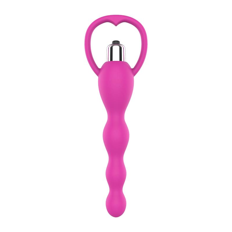 Anal Chain with Vibration Pink