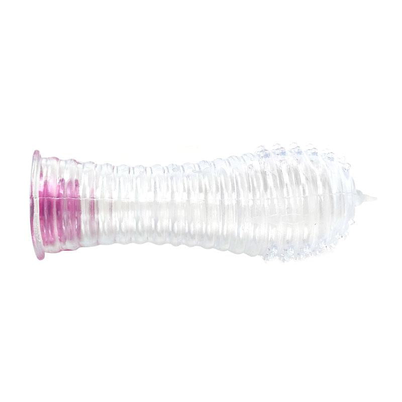 Vibrating Penis Sleeve Clear