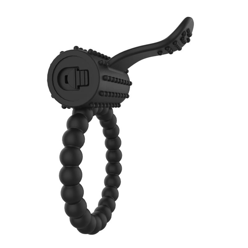 Vibrating Penis Ring Black