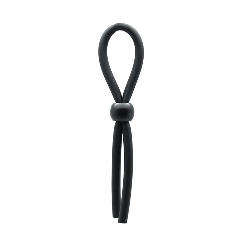 Rimba Latex Play Penis Strap Black