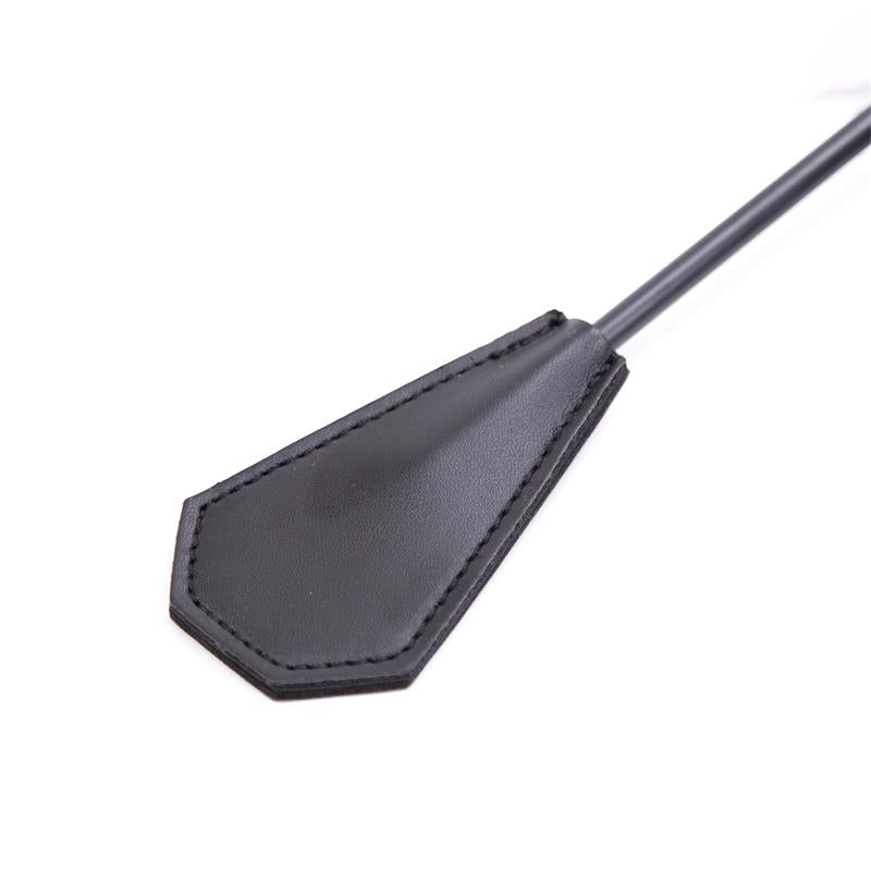 Feather Tickler and Paddle 2 in 1 29 cm Black