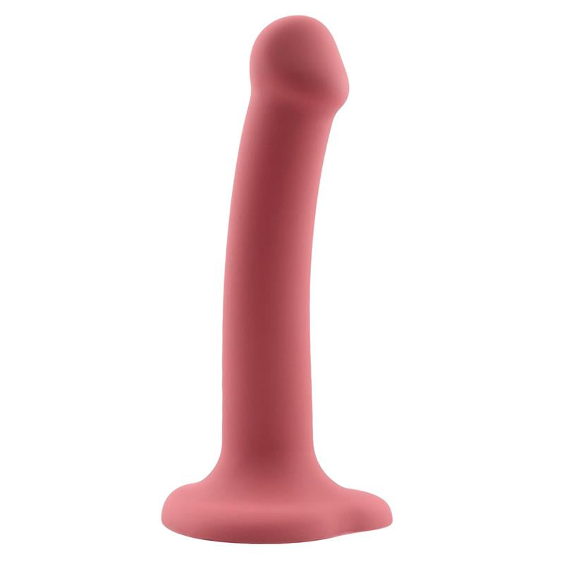 Bouncy Liquid Silicone Dildo Hiper Flexible 65 165 cm Size S Burgundy