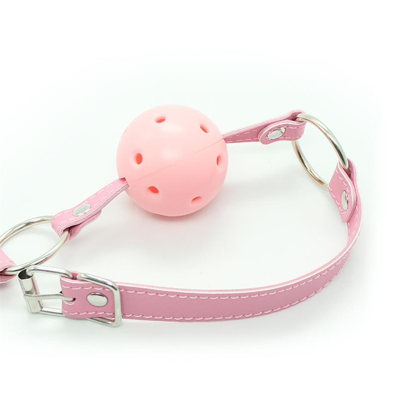 Ball Gag Breathable Asjustable Ball 45 cm Pink