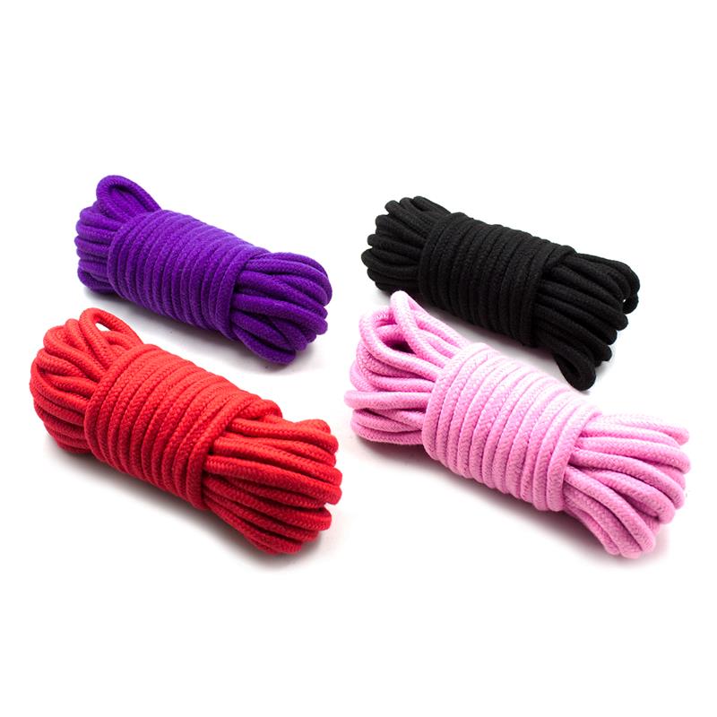 Bondage Cotton Rope 10 Meter Red