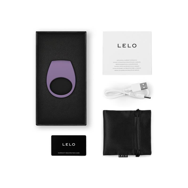 Tor 3 Couple Ring with Lelo APP Violet Dusk