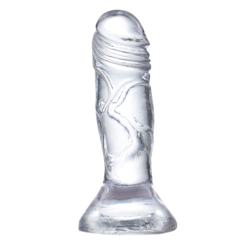 Realistic Dildo Crystal Material 123 cm