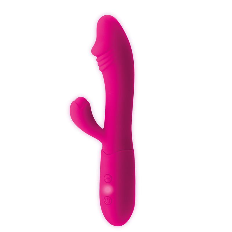 Candy G Spot Rabbit Vibe USB Silicone Fucshia