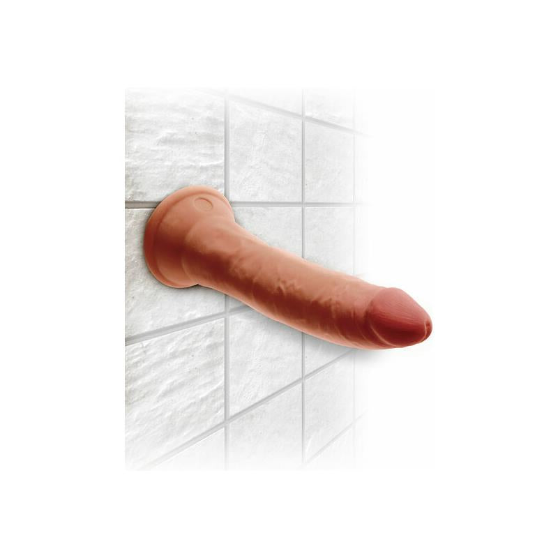 Triple Density Dildo 7 Caramel