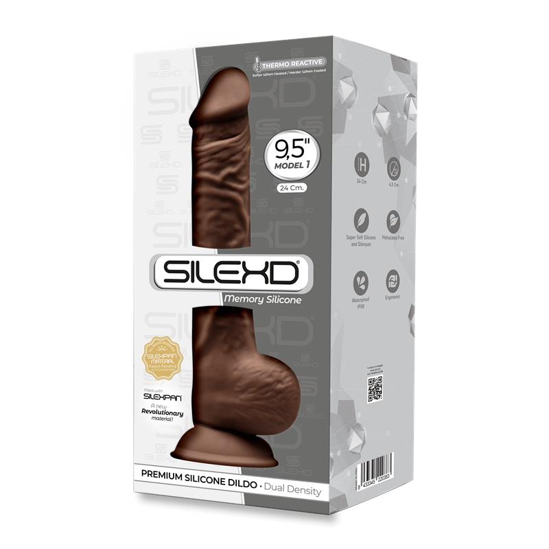 Dildo Dual Density Mod 1 95 Brown