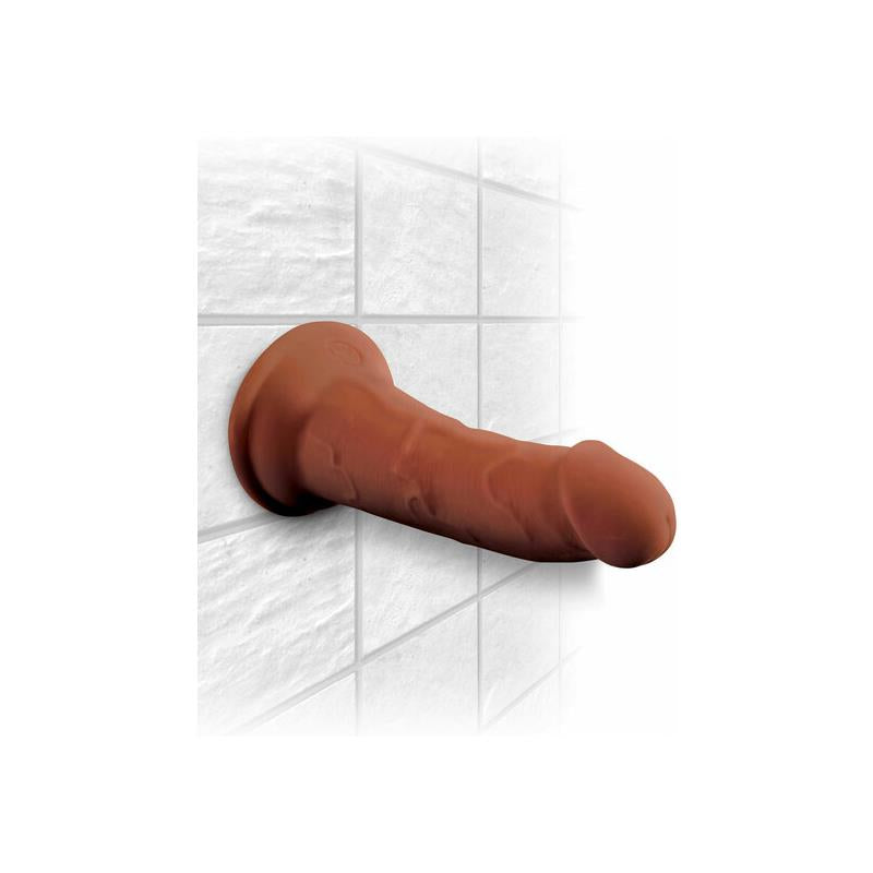 Triple Density Dildo 6 Caramel