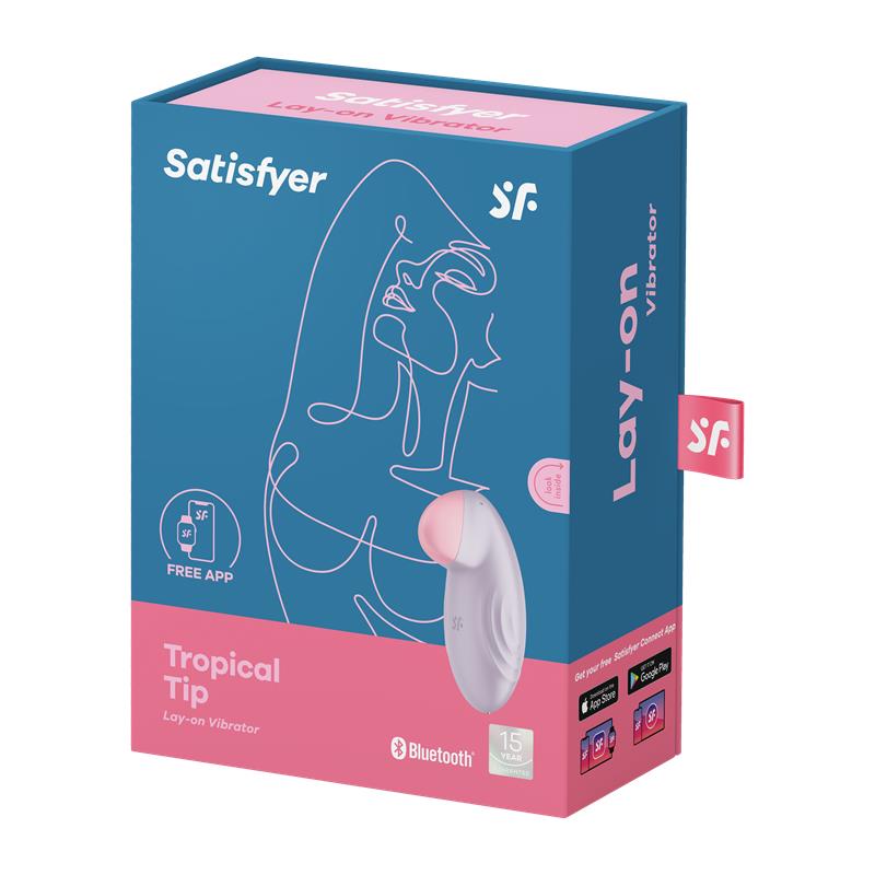 Tropical Tip with APP Satisfyer Connect Lilac