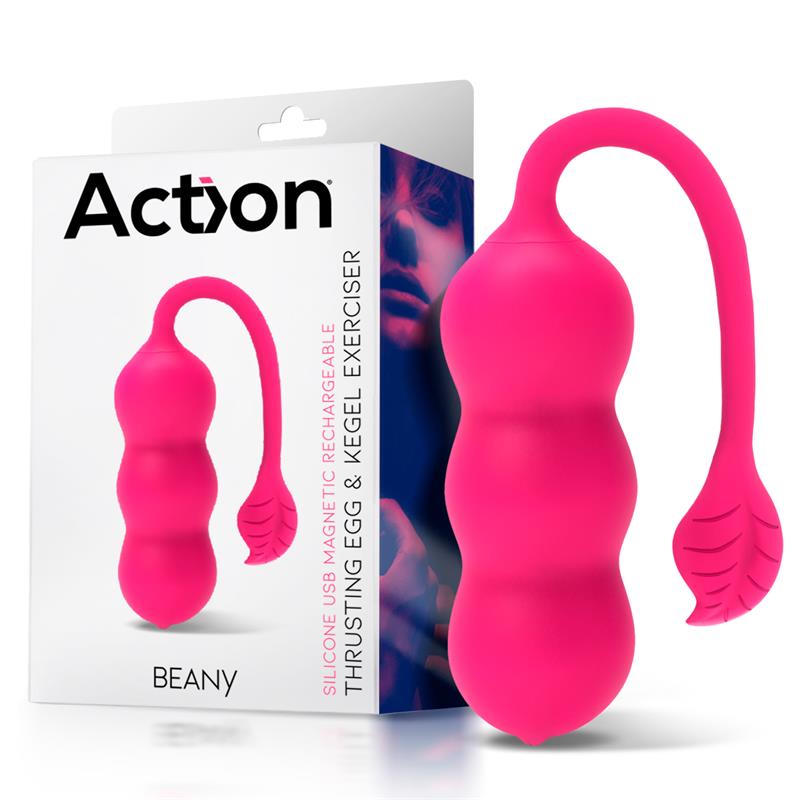 Beany Vibrating Egg and Kegel Exerciser USB Silicone