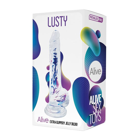 Jelly Dildo Lusty 18 cm