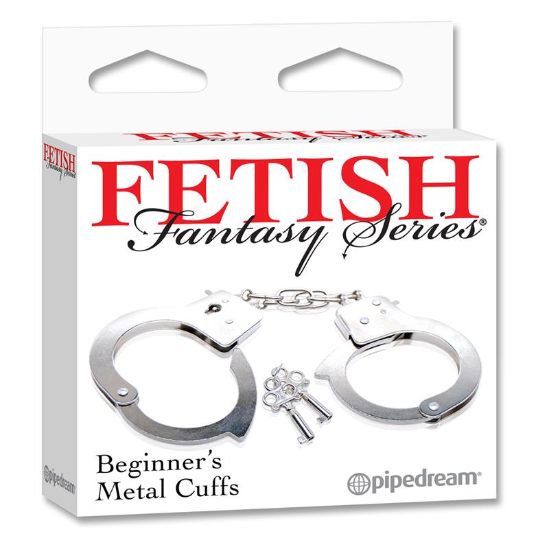 Fetish Fantasy Series Beginners Metal Cuffs