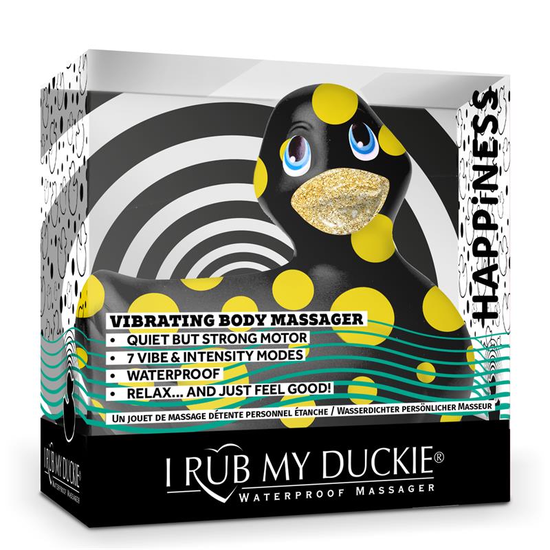 Stimulator I Rub My Duckie 20 Happiness Black and Yellow