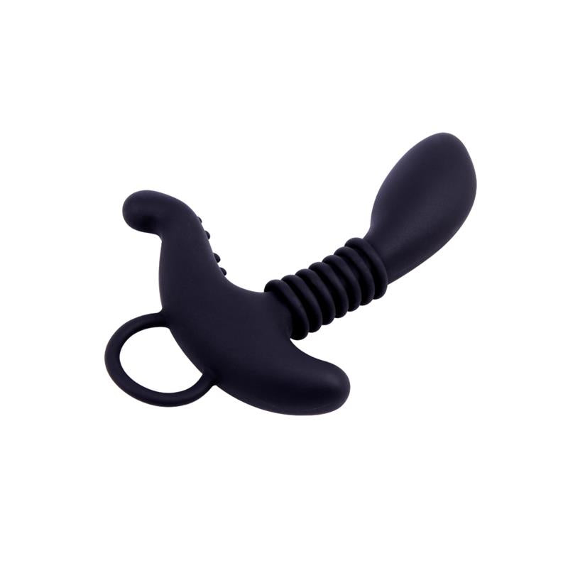 Butt Plug Booty Exciter Silicone Black