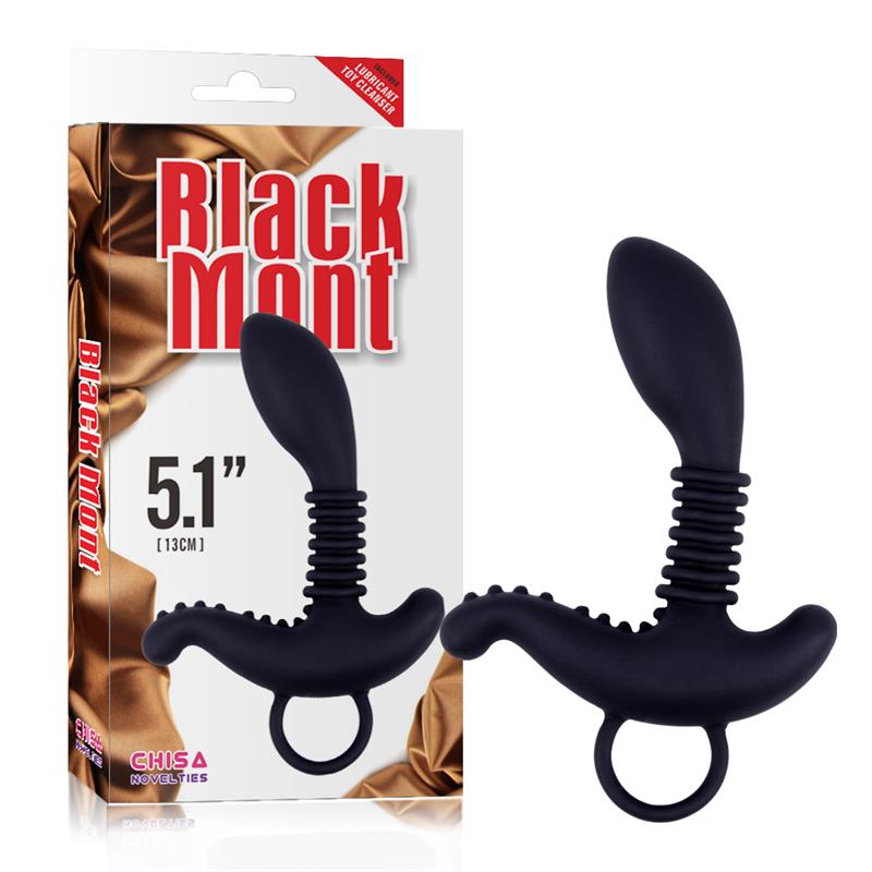 Butt Plug Booty Exciter Silicone Black