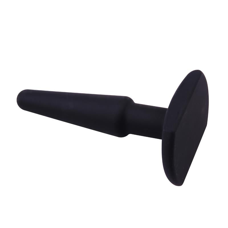 Butt Plug 4 Silicone Black