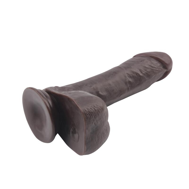 Dildo Dual density Fashion Dude 79 Brown