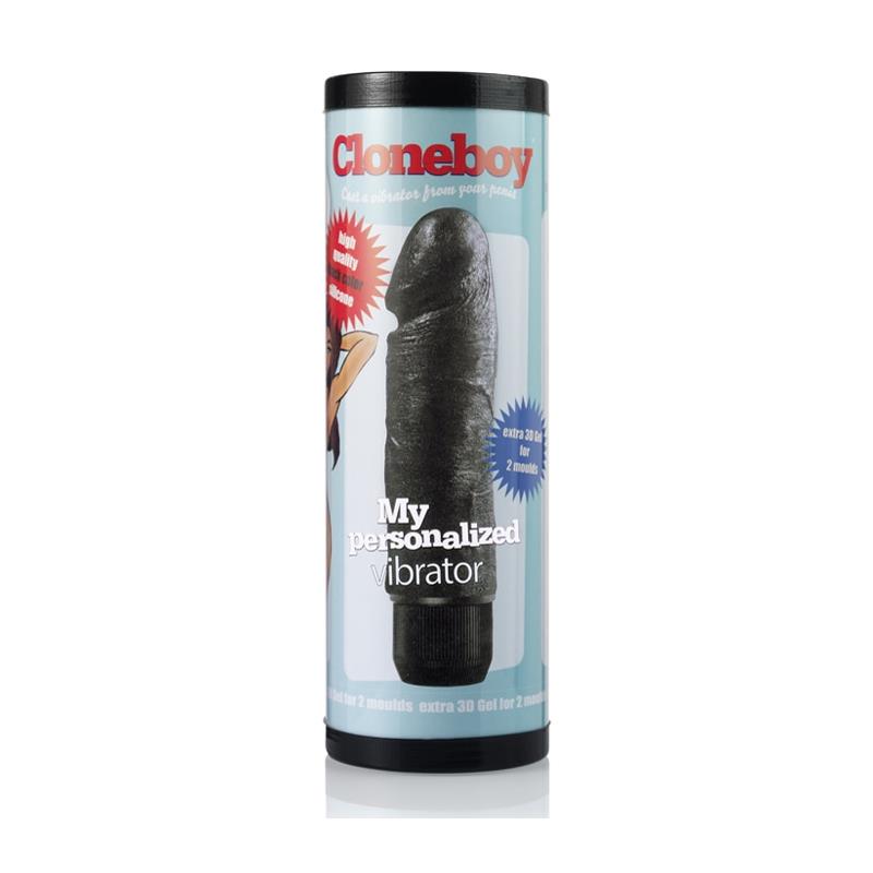 Cloneboy Dildo with Vibration Black