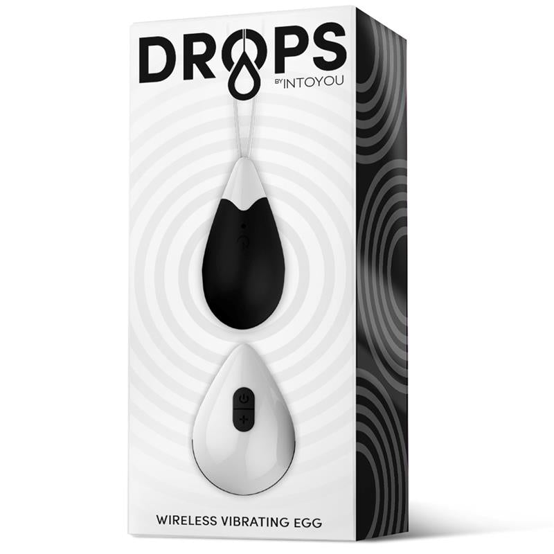 Vibrating Egg Remote Control USB Silicone Black